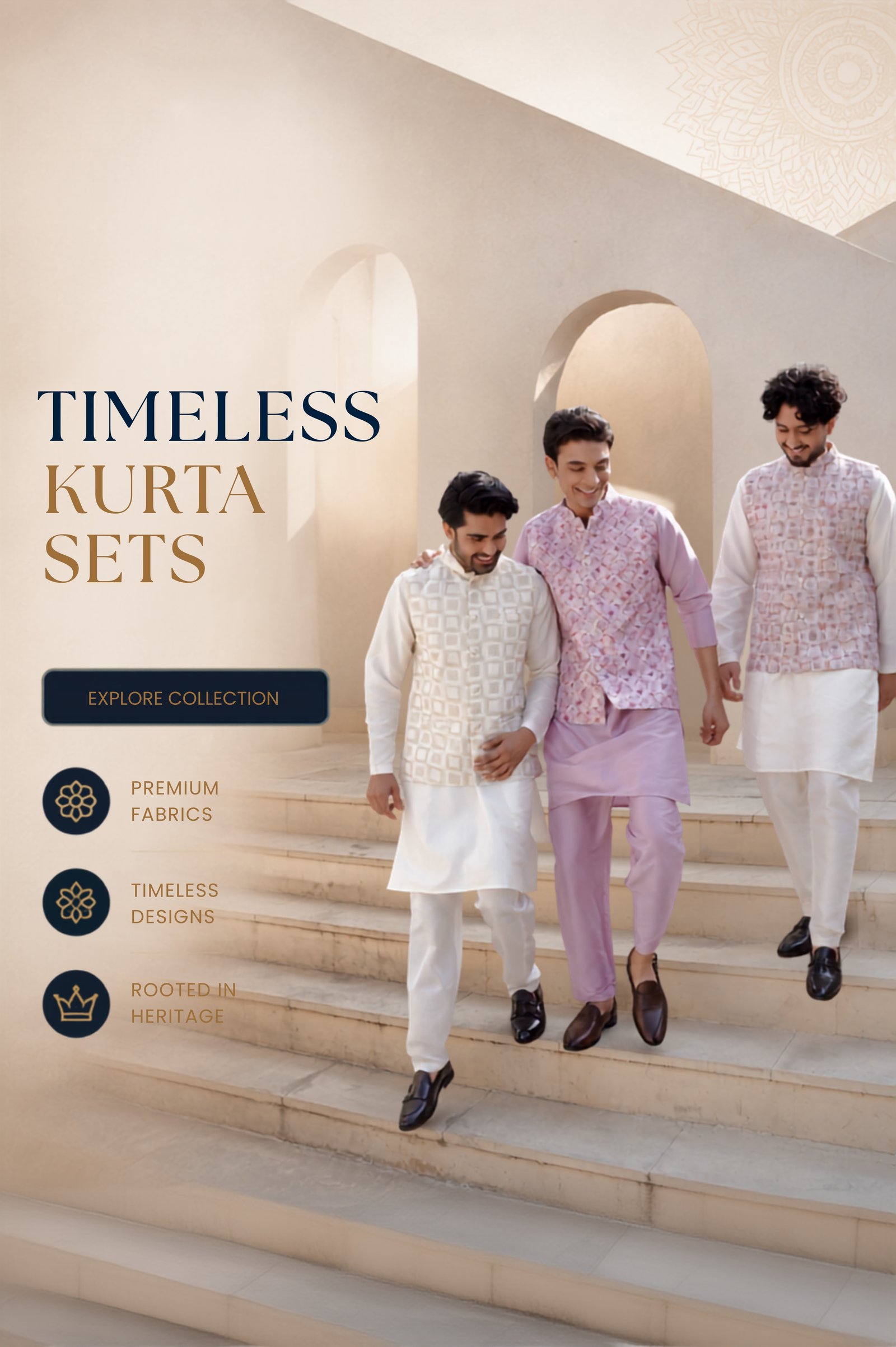 alpha kurta set